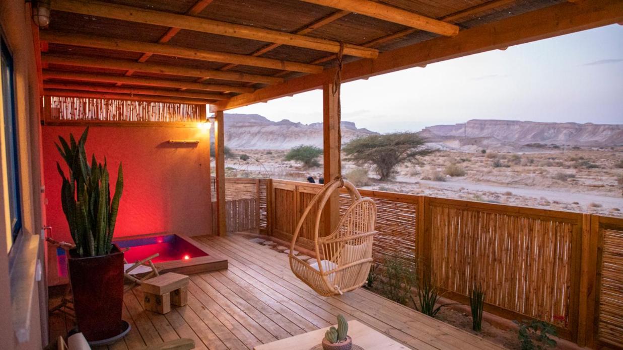 Villa Zman Arava Tzukim Esterno foto